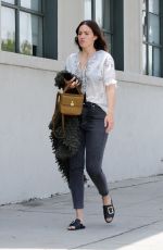 MANDY MOORE Out and About in Los Angeles 06/01/2019
