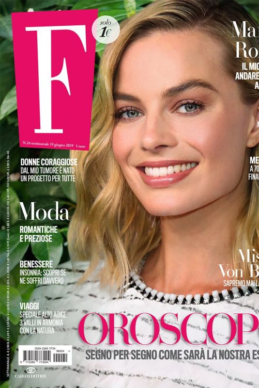 MARGOT ROBBIE on the Cover of Fagazine Magazine, Italy June 2019