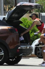 MARIA SHARAPOVA Arrives at training in Mallorca 06/08/2019