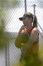 MARIA SHARAPOVA Arrives at training in Mallorca 06/08/2019