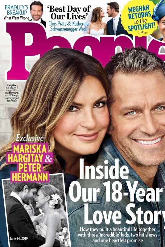 MARISKA HARGITAY in People Magazine, June 2019