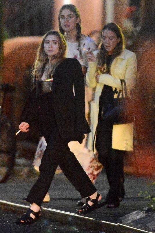 MARY KATE and ASHLEY OLSEN Night Out in New York 06/06/2019