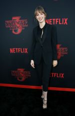 MAYA HAWKE at Stranger Things, Season 3 Premiere in Santa Monica 06/28/2019