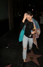 MAYA STOJAN at Katsuya Restaurant in Hollywood 06/24/2019