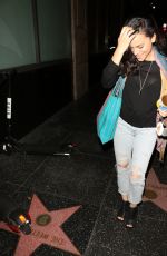 MAYA STOJAN at Katsuya Restaurant in Hollywood 06/24/2019
