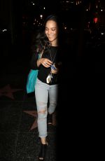 MAYA STOJAN at Katsuya Restaurant in Hollywood 06/24/2019