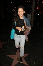 MAYA STOJAN at Katsuya Restaurant in Hollywood 06/24/2019