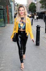 MEGAN BARTON HANSON Leaves Yauatcha Restaurant in London 06/06/2019