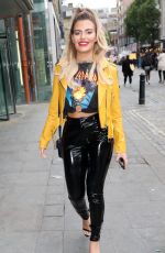 MEGAN BARTON HANSON Leaves Yauatcha Restaurant in London 06/06/2019