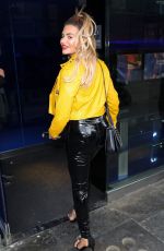 MEGAN BARTON HANSON Leaves Yauatcha Restaurant in London 06/06/2019