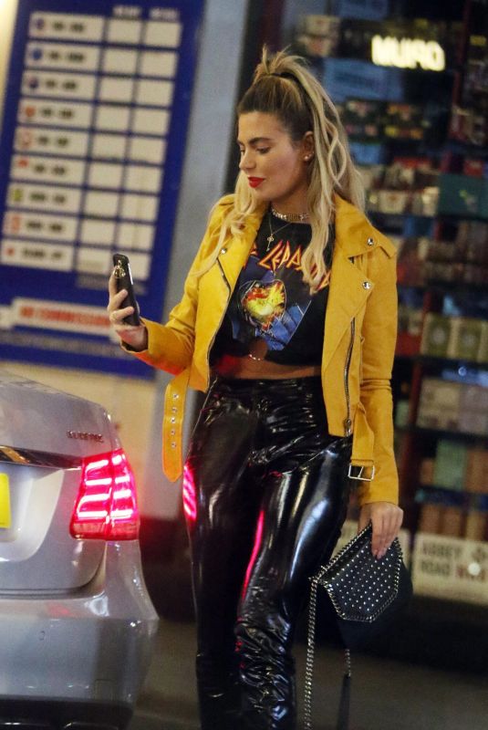 MEGAN BARTON HANSON Night Out in London 06/07/2019