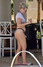 MEGAN DAVISON in Bikini at a Pool in Las Vegas 06/21/2019