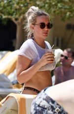 MEGAN DAVISON in Bikini at a Pool in Las Vegas 06/21/2019