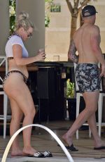 MEGAN DAVISON in Bikini at a Pool in Las Vegas 06/21/2019