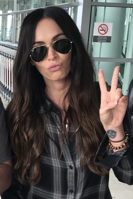 MEGAN FOX at Airport in Toronto 05/31/2019