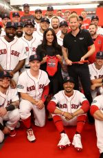 MEGHAN MARKLE and Prince Harry at Pre-game Ceremonies at MLB London Series Game 06/29/2019