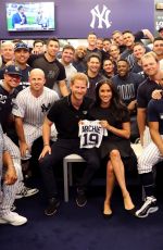 MEGHAN MARKLE and Prince Harry at Pre-game Ceremonies at MLB London Series Game 06/29/2019