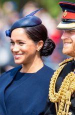 MEGHAN MARKLE at Trooping the Colour Ceremony in London 06/08/2019