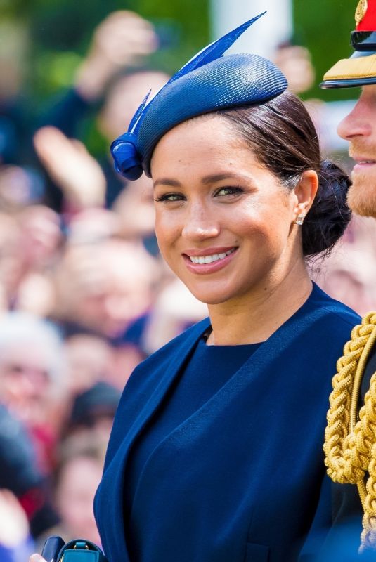 MEGHAN MARKLE at Trooping the Colour Ceremony in London 06/08/2019