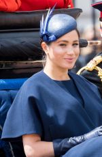 MEGHAN MARKLE at Trooping the Colour Ceremony in London 06/08/2019