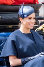 MEGHAN MARKLE at Trooping the Colour Ceremony in London 06/08/2019