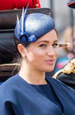 MEGHAN MARKLE at Trooping the Colour Ceremony in London 06/08/2019