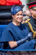 MEGHAN MARKLE at Trooping the Colour Ceremony in London 06/08/2019