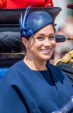 MEGHAN MARKLE at Trooping the Colour Ceremony in London 06/08/2019