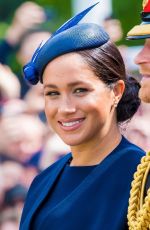 MEGHAN MARKLE at Trooping the Colour Ceremony in London 06/08/2019