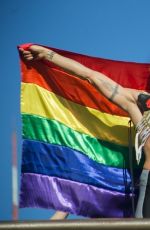 MELANIE CHISHOLM Performs at LGBT Parade in Sao Paulo 06/23/2019