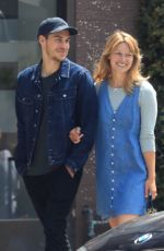 MELISSA BENOIST and Chris Wood Out in West Hollywood 06/03/2019
