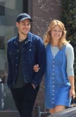 MELISSA BENOIST and Chris Wood Out in West Hollywood 06/03/2019