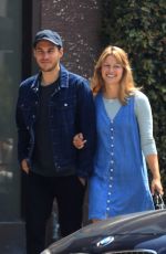 MELISSA BENOIST and Chris Wood Out in West Hollywood 06/03/2019