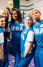 MICHELE OBAMA at Late Late Show with James Corden 06/17/2019
