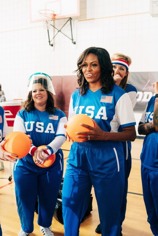 MICHELE OBAMA at Late Late Show with James Corden 06/17/2019