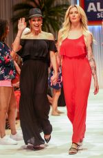 MICHELLE HUNZIKER and IRELAND BALDWIN at New Women
