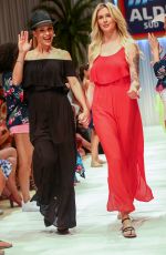 MICHELLE HUNZIKER and IRELAND BALDWIN at New Women