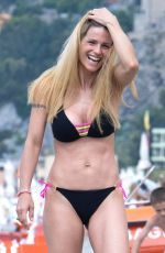 MICHELLE HUNZIKER in Bikini on Vacation in Varigotti 06/09/2019