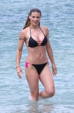 MICHELLE HUNZIKER in Bikini on Vacation in Varigotti 06/09/2019
