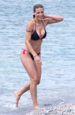 MICHELLE HUNZIKER in Bikini on Vacation in Varigotti 06/09/2019