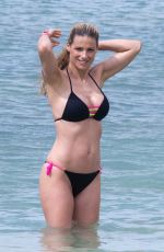MICHELLE HUNZIKER in Bikini on Vacation in Varigotti 06/09/2019