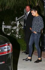 MILA KUNIS and Ashton Kutcher at Scooter Braun 38th Birthday in West Hollywood 06/18/2019