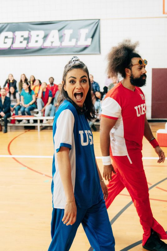 MILA KUNIS at Late Late Show with James Corden 06/17/2019