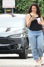 MILA KUNIS Leaves Bellacures in Studio City 06/20/2019