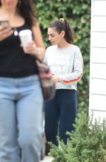 MILA KUNIS Out and About in Los Angeles 06/20/2019