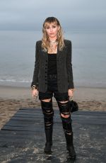 MILEY CYRUS at Saint Laurent Men’s Spring/Summer 2020 Fashion Show in Malibu 06/06/2019