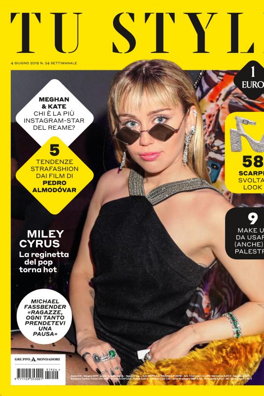 MILEY CYRUS in Tu Style Magazine, June 2019