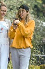 MILEY CYRUS Out with Her Mom in Los Angeles 06/05/2019