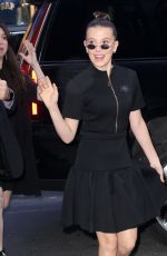 MILLIE BOBBY BROWN Arrives at Good Morning America 06/12/2019