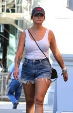 MIRANDA LAMBERT in Denim Shorts Out in New York 06/12/2019